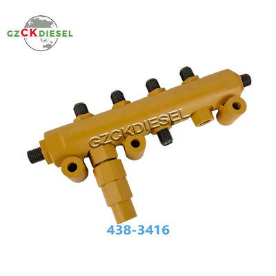 Common Rail Yakıt Tüpü 438-3416 4383416  E320D E323D Ekskavatörü için C6.4 C6.6 Motoru