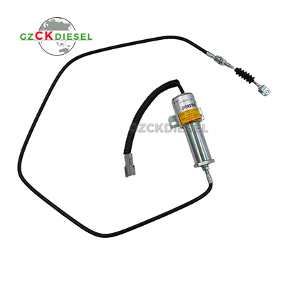 Hyundai Ekskavatör için Yakıt Kesme Solenoidi 24V R210 Anahtar 11E1-60100-24